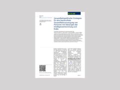 Cover des Beitrags "Gesundheitspolitische Strategien für eine barrierefreie Gesundheitsversorgung von Personen mit Störungen der Intelligenzentwicklung und Krebs. Forum (2025)." 