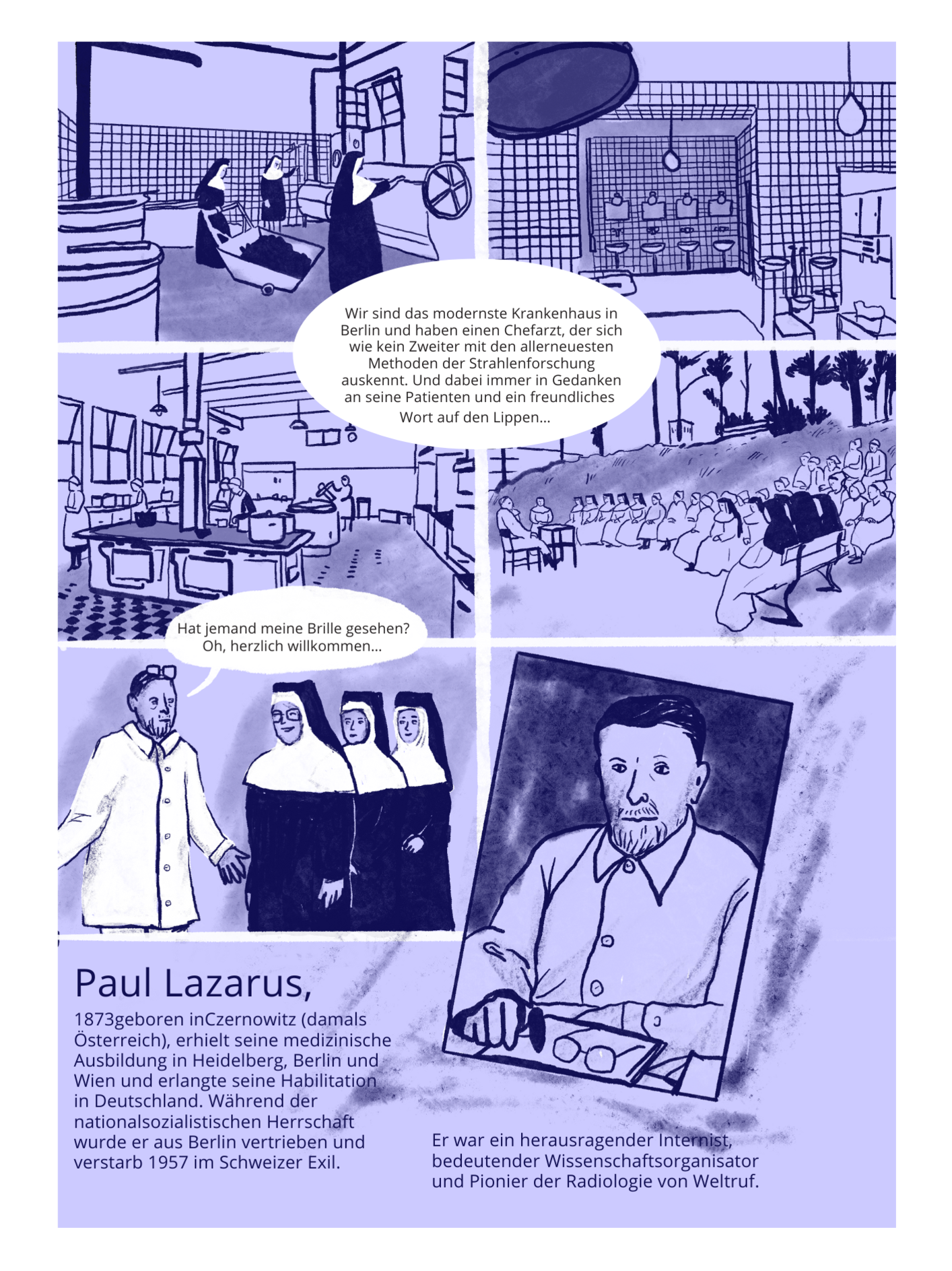  Comic Geschichte des Hochschulgebäude der KHSB