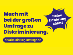 Umfrage „Diskriminierung in Deutschland“