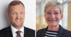 Prof. Dr. Christian Bernzen und Prof. Dr. Katja Robinson