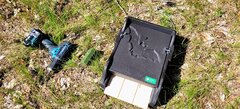 Fledermauskasten der Stiftung Naturschutz, der auf dem KHSB Campus angebracht wird