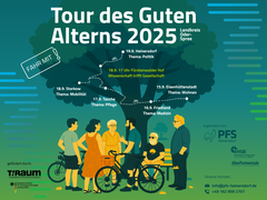 Plakat zur Tour des Guten Alterns 2025