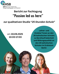 Das Titelbild vom Tagungsvideo zur Fachtagung "Passion led us here"