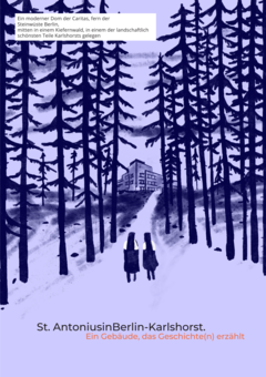 Comic Geschichte des Hochschulgebäude der KHSB