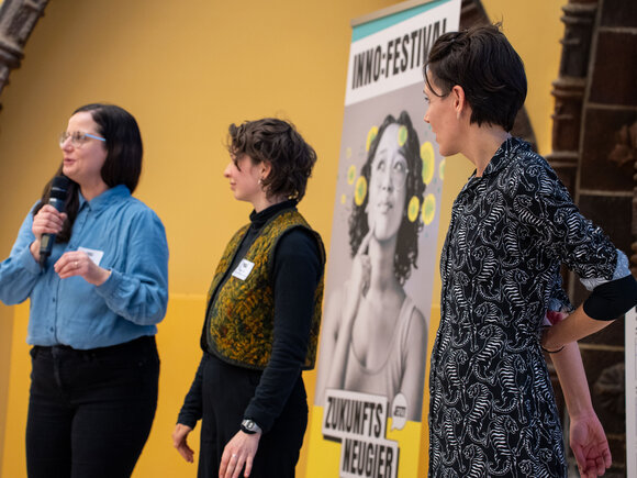 Inno:Festival Carina Skowronek, Fabienne Hahn und Leanie Simon
