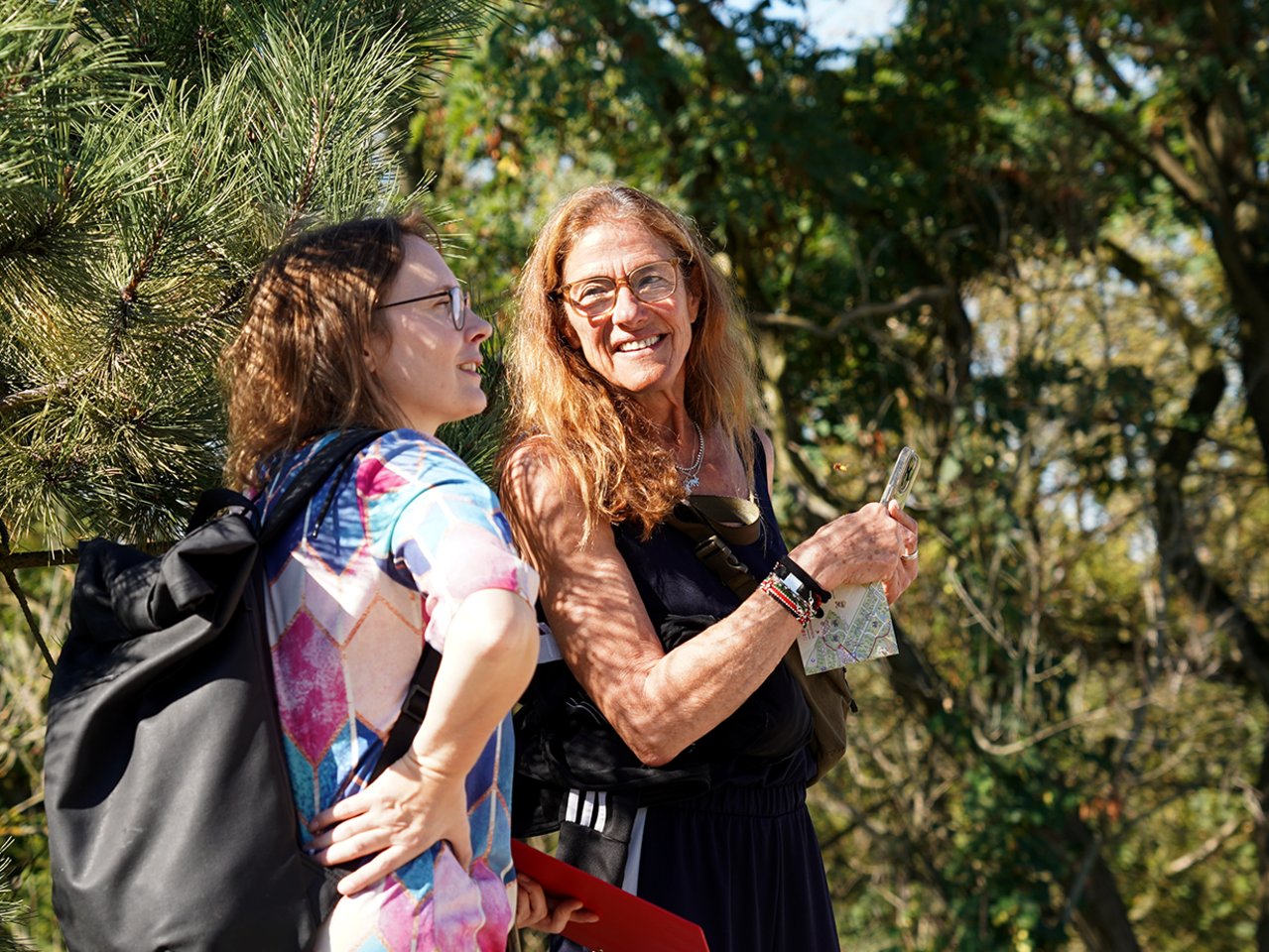 Kolleginnen der Hochschule auf dem Betriebsausflug