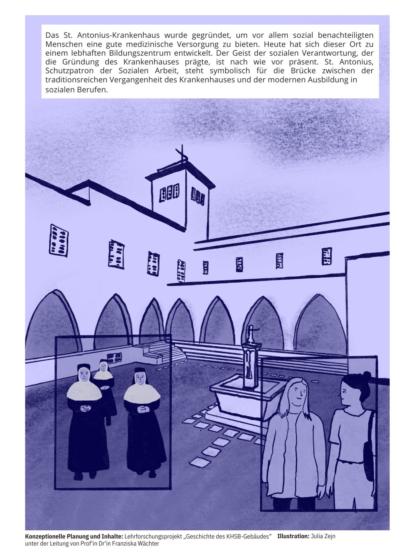  Comic Geschichte des Hochschulgebäude der KHSB