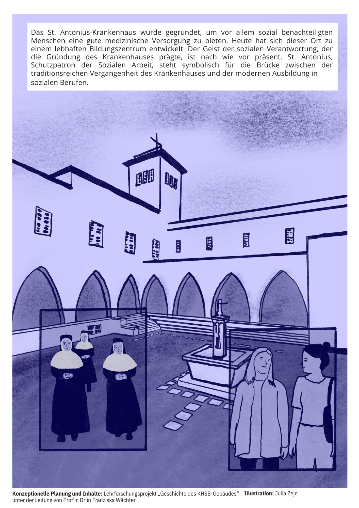  Comic Geschichte des Hochschulgebäude der KHSB