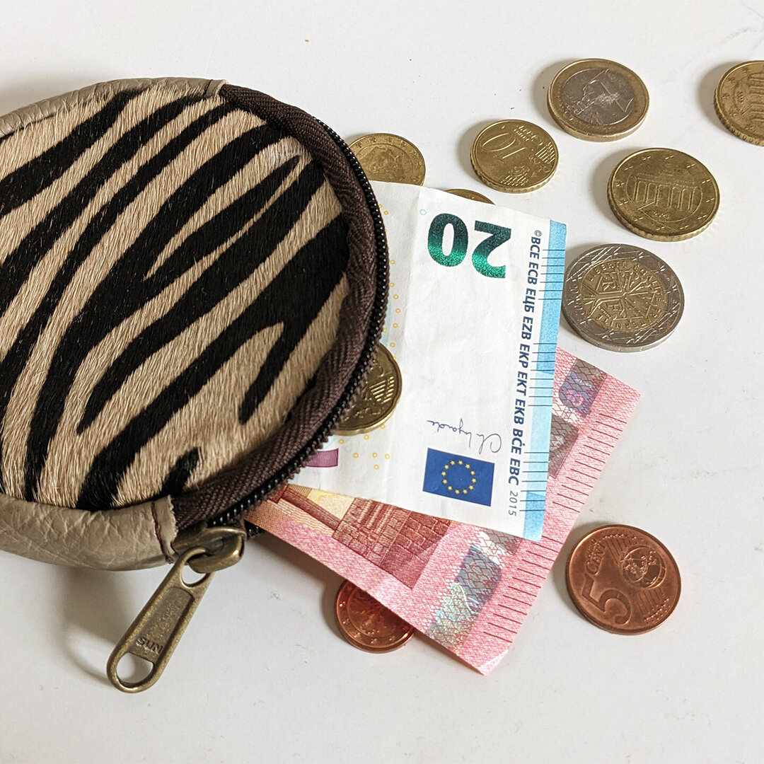 Portemonait mit Kleingeld