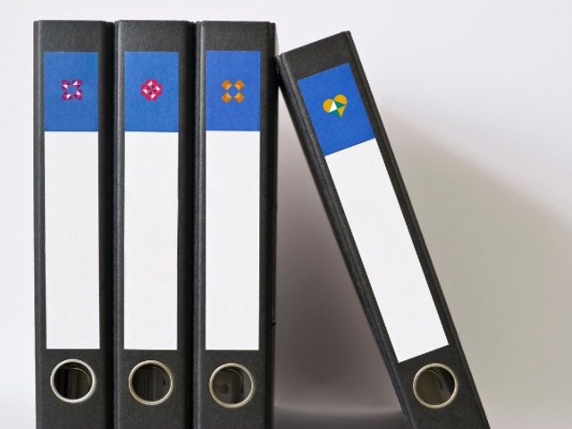 Ordner mit Icons