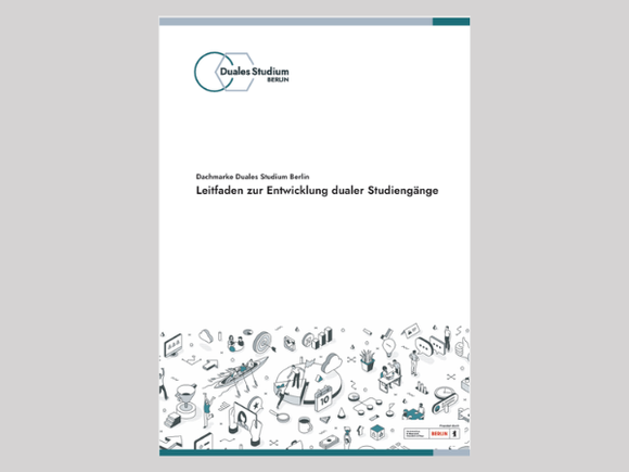 Neuerscheinung Cover Leitfaden zur Entwicklung dualer Studiengäng