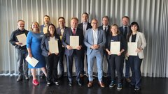 Familienbeirat 2026 mit Urkunden