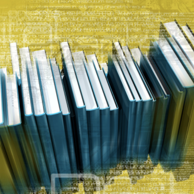 Eine Reihe von Büchern