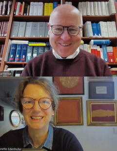 Ansgar Hense im Online-Gespräch mit Annette Edenhofer 