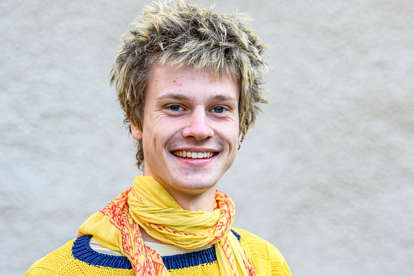 Studierende Person, Potraitaufnahme