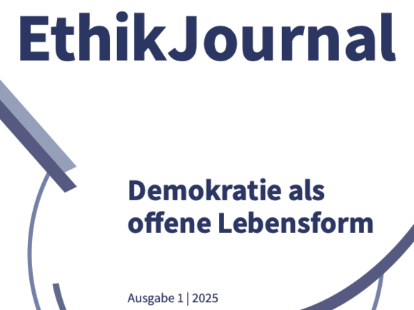 Cover des EthikJournals 1/2025