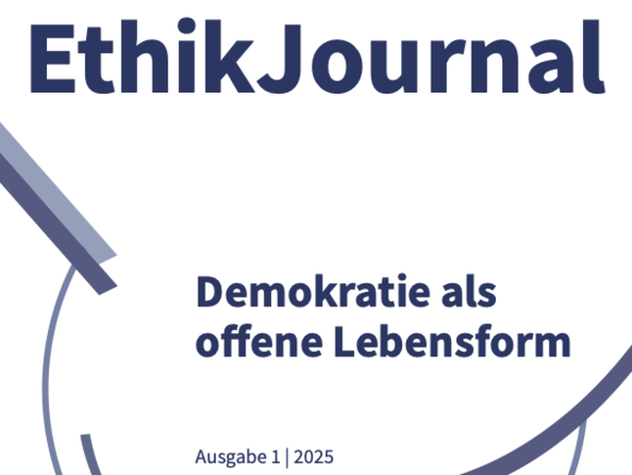 Cover des EthikJournals 1/2025