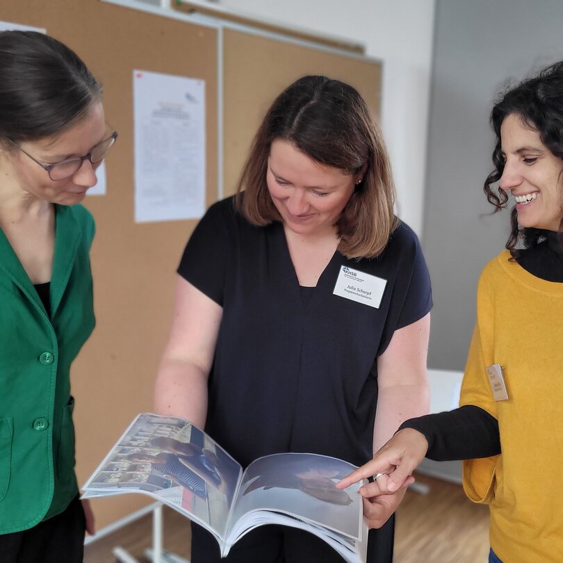 Projektteam auf der Transferale