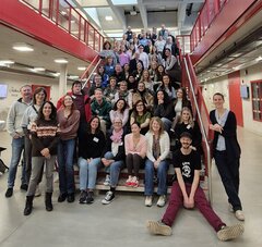 Gruppenfoto Blended Intensive Programme (BIP) in Salzburg