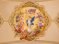 Deckengemälde Maria