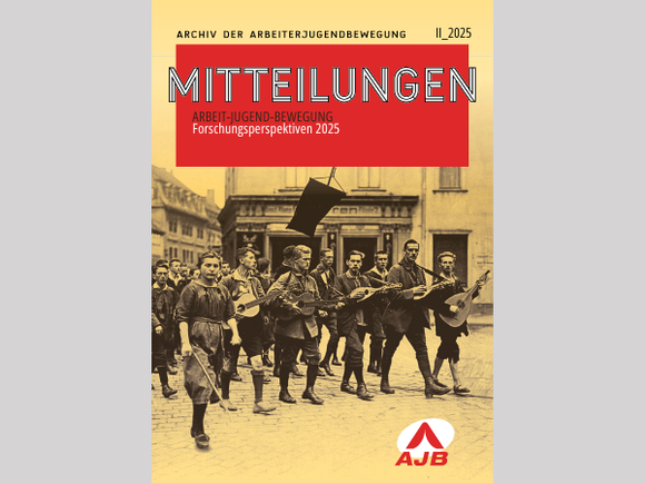 Cover Mitteilungen. Archiv der Arbeiterjugendbewegung.