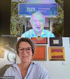Prof. Dr. Eckhard Frick SJ und Prof. Dr. Annette Edenhofer