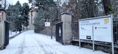 Verschneiter Sozialer Bildungscampus
