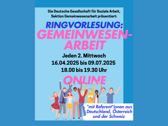 Illustration Ringvorlesung Gemeinwesen 