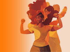 Illustration für einen Wendokurs, Empowerment