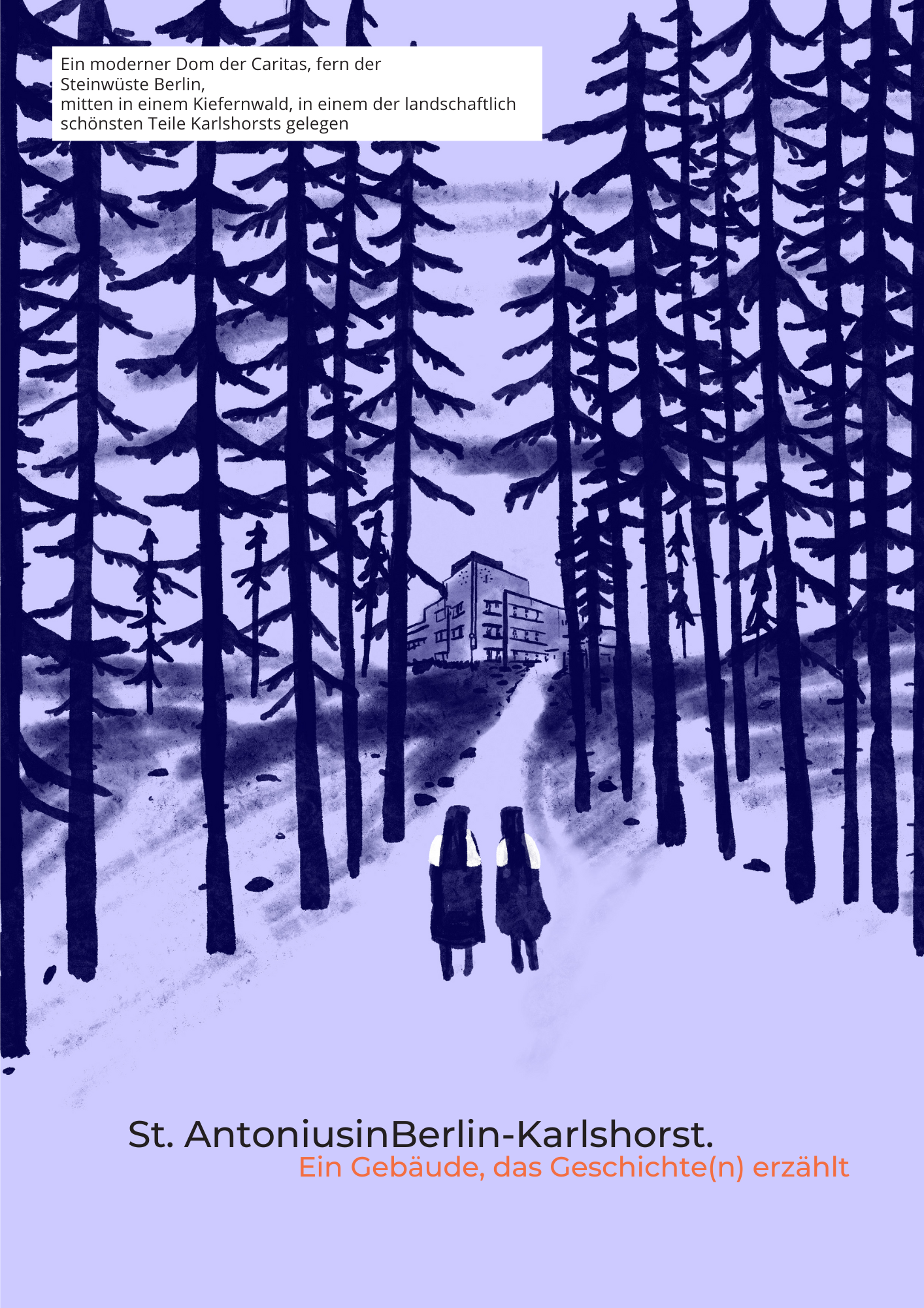 Comic Geschichte des Hochschulgebäude der KHSB