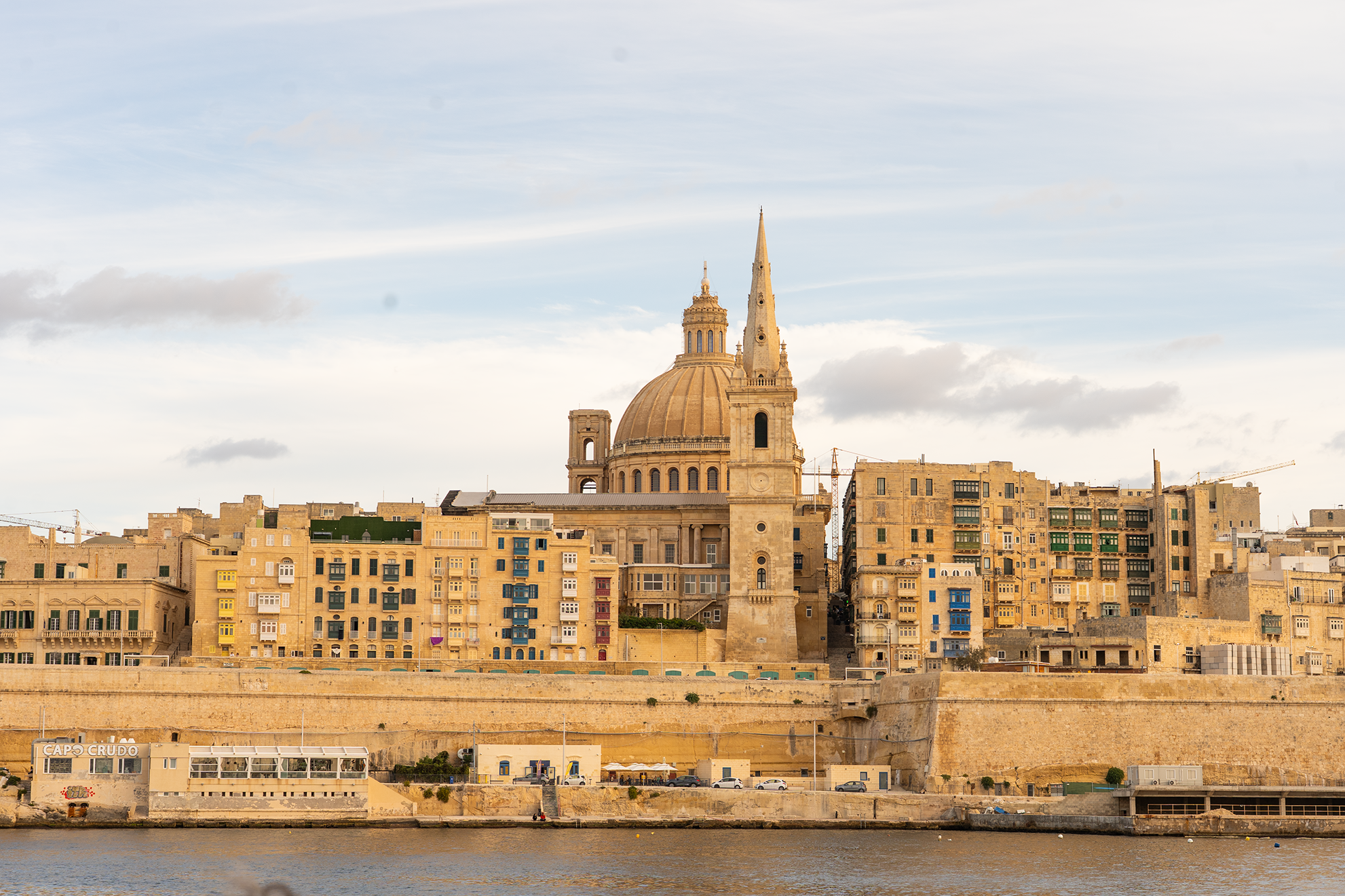 Stadtsilhouette Valetta