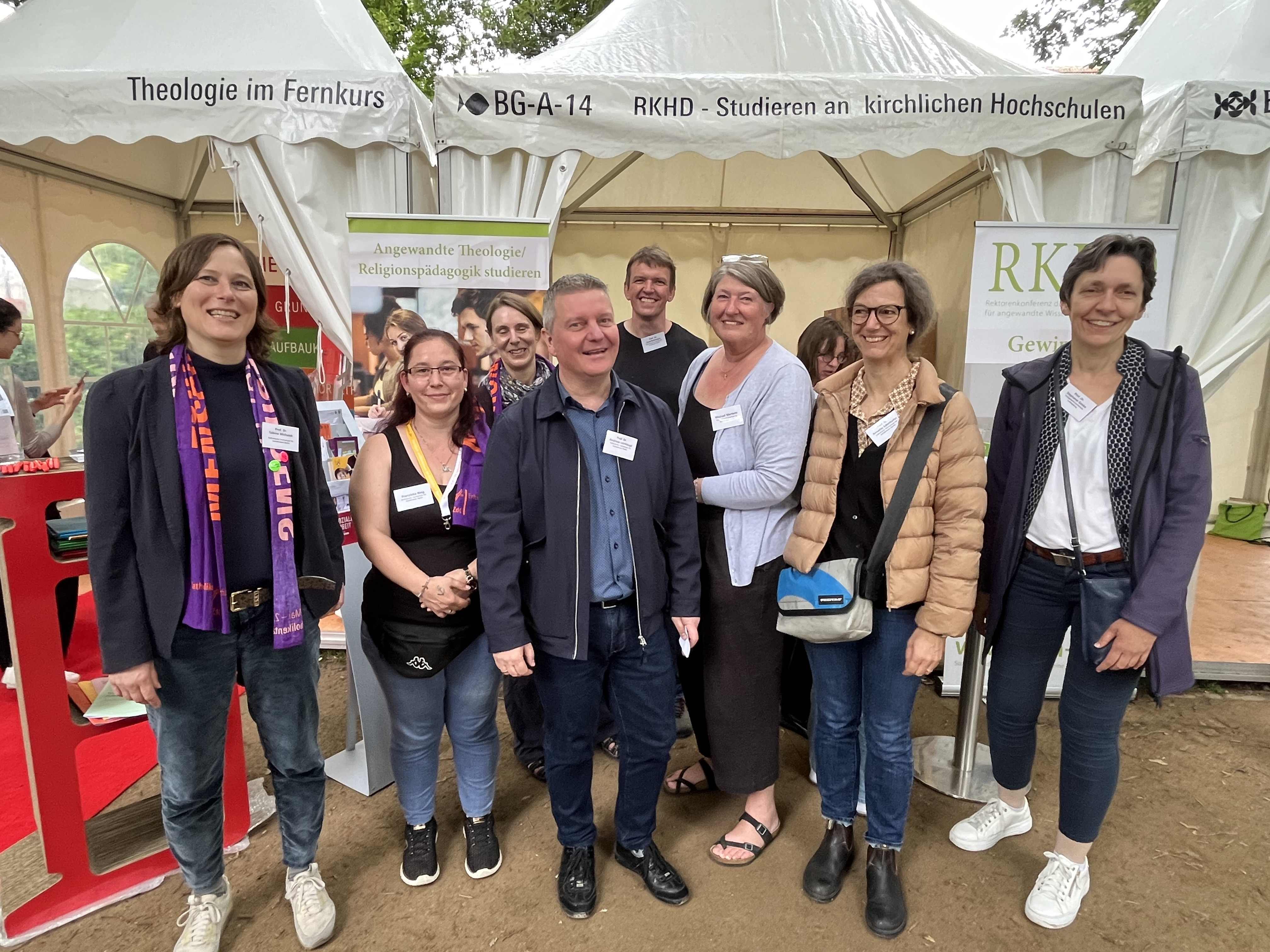 Das Team vom Studiengang Theologie im Fernkurs