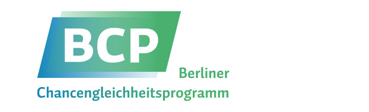 Logo des Berliner Chancengleichheitsprogramms - BCP