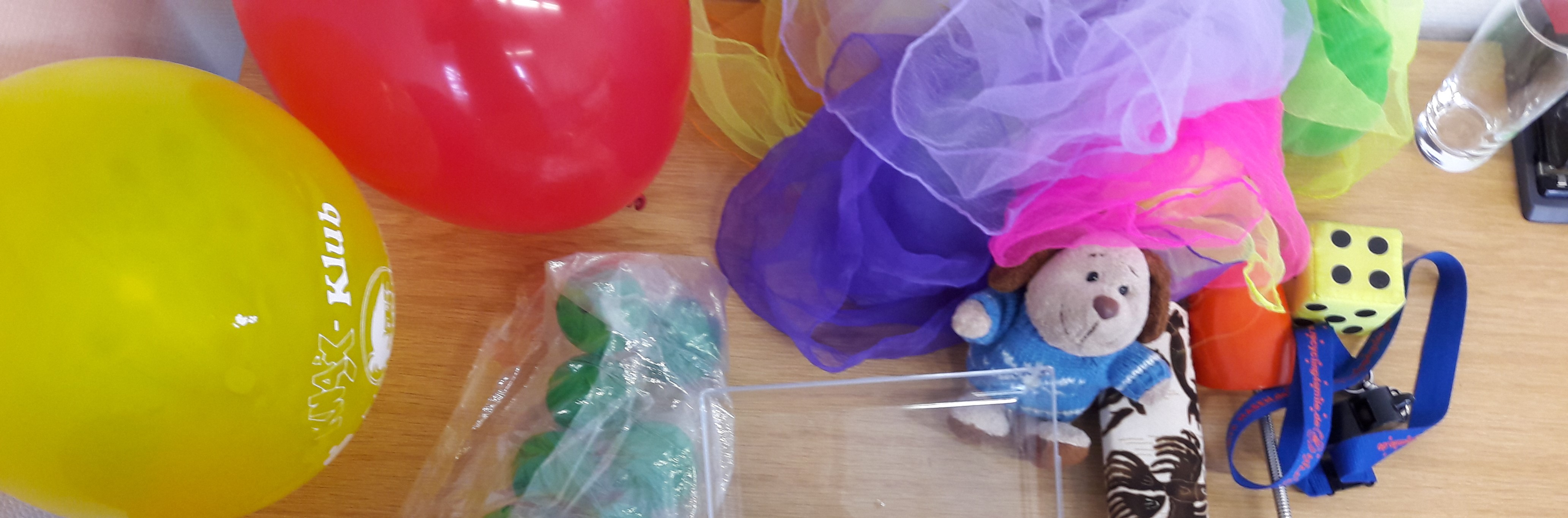  Luftballons für Humor-Workshop 